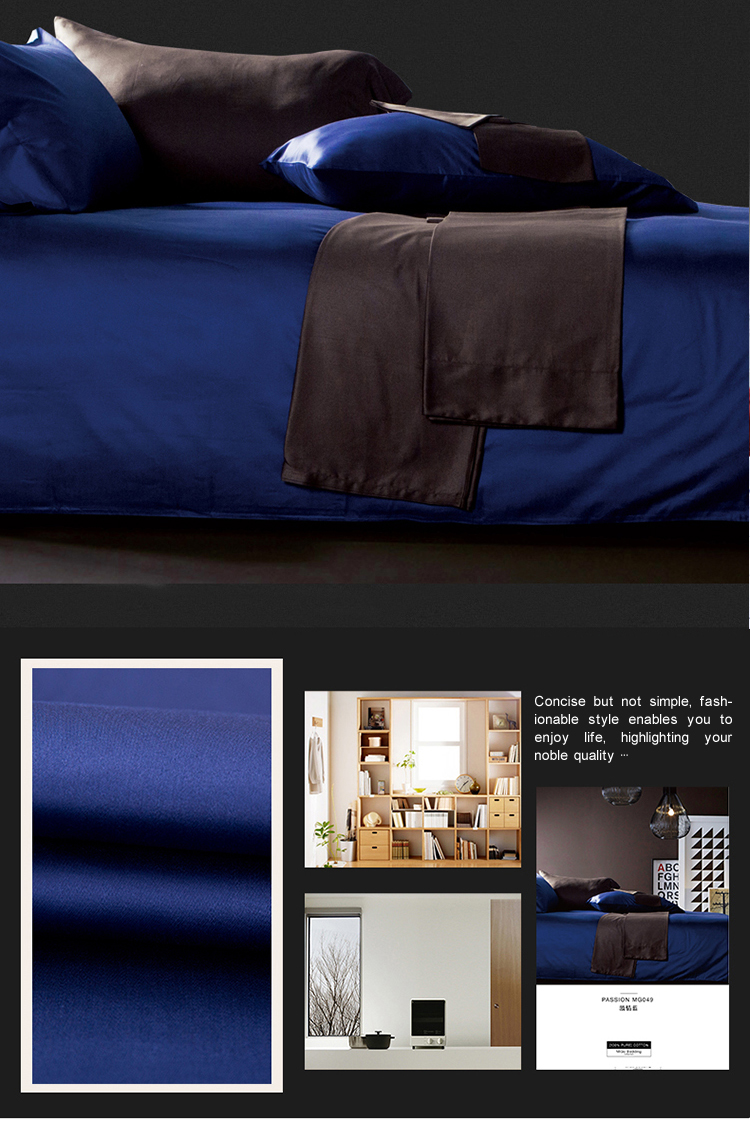 Coastal Queen Navy Blue Bedspread