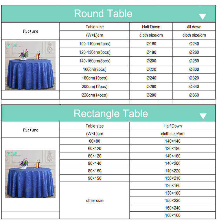 Blue Tablecloths For Sale