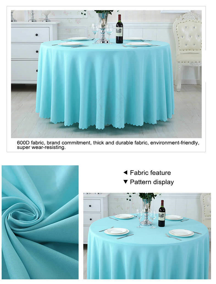 Polyester Glitter Table Cloth