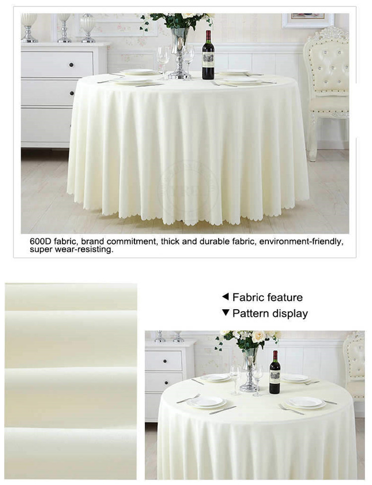 132Inch Round Event Table Cloth