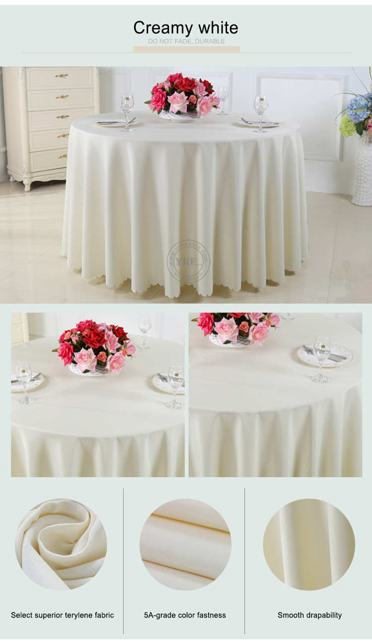 Ivory Wedding Tablecloths