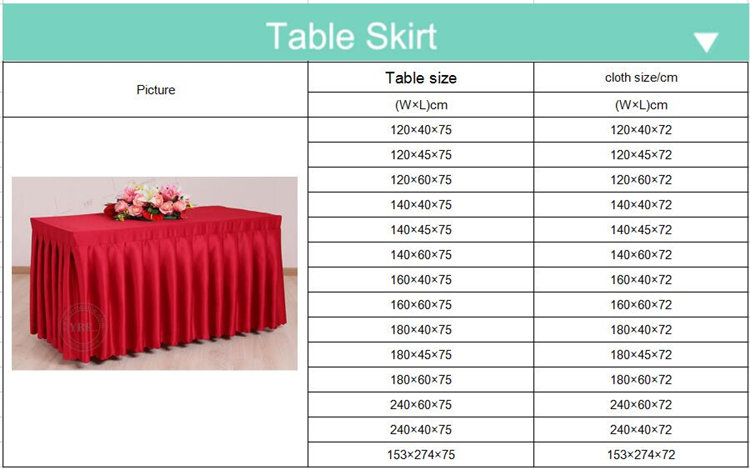 Hotel Patchwork Table Skirt