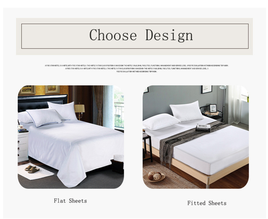 Hotel Style Cotton Embroidery Bed Linen