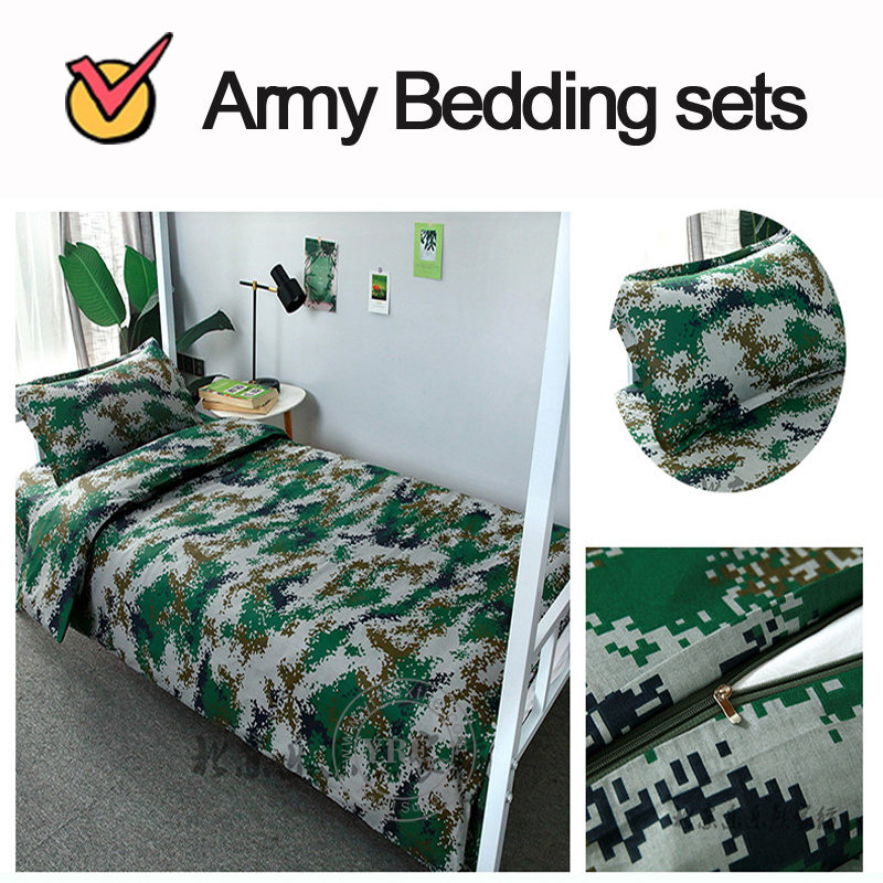 Military Camouflage Set Bedding Set