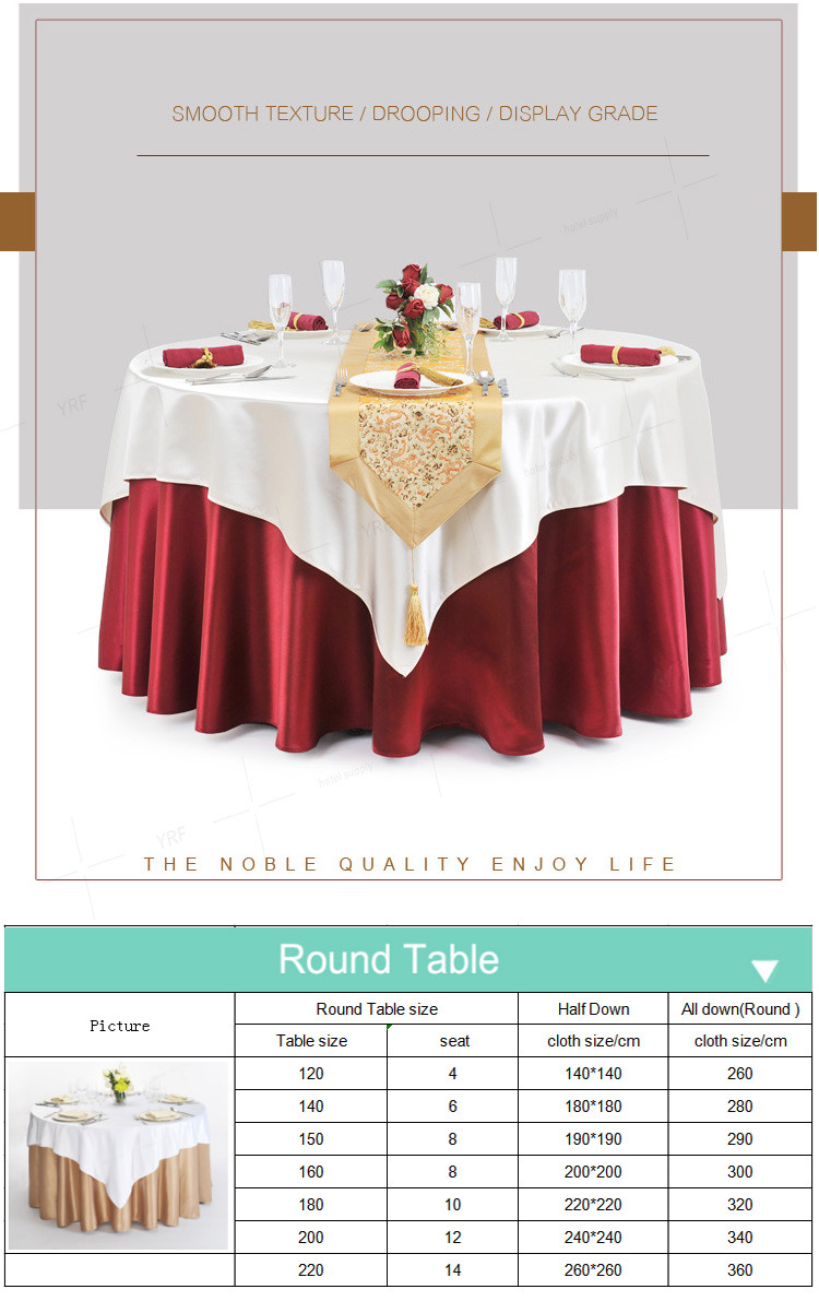  Round Table Cover