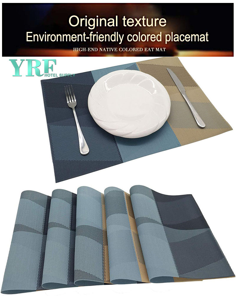 Dries very quickly Blue Placemats Heat-Resistant