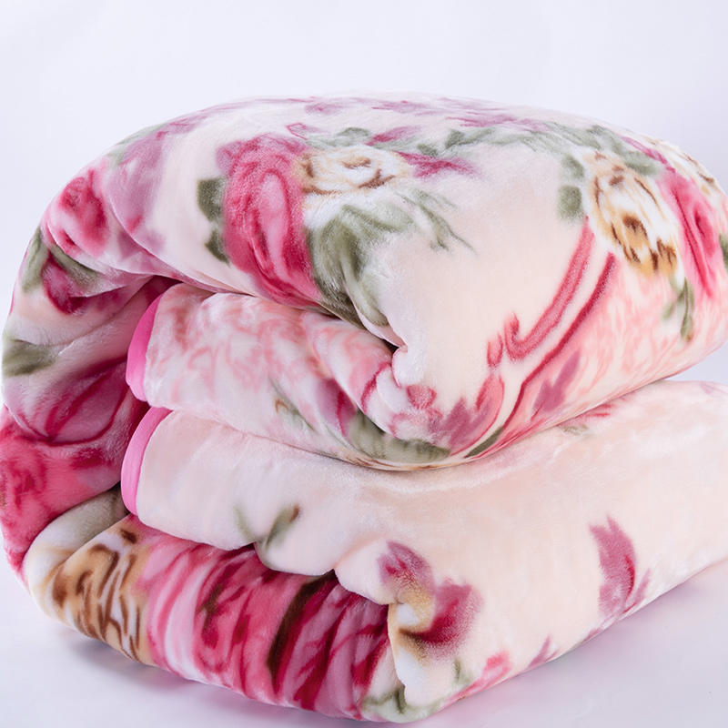 Raschel Blanket Dual-Sided Fleece