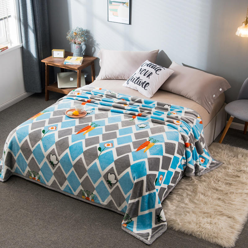 Bedding Blanket Geometric For Twin