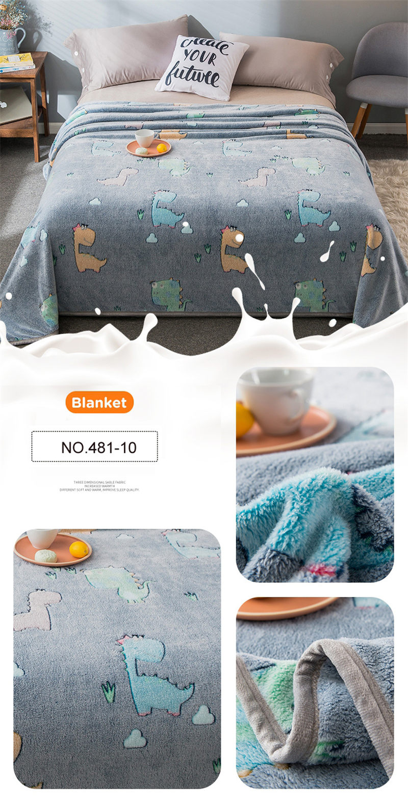 Dual-Sided Picnic Blanket For Full
