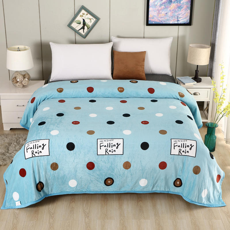 Very Soft Bedding Blanket Polka Dot