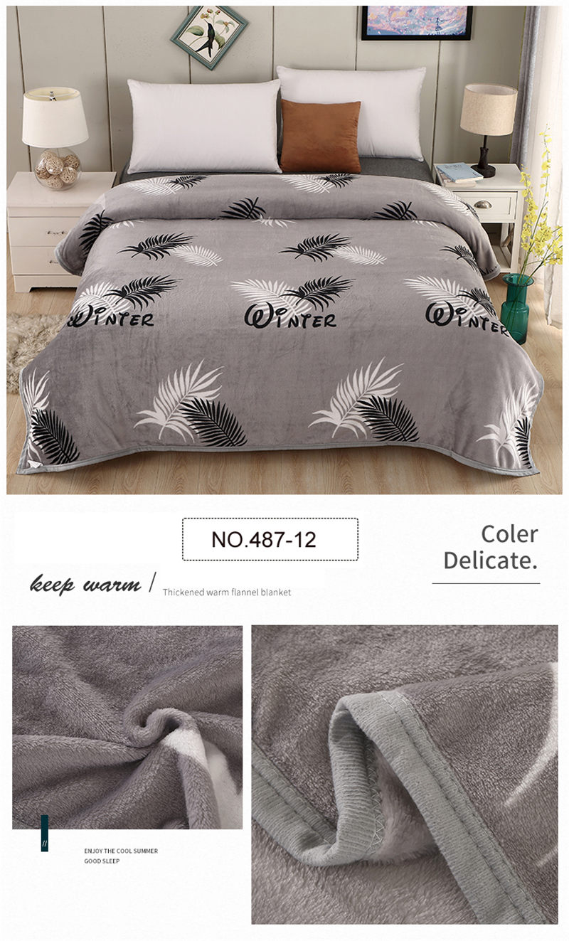 Very Soft Geometric Bedding Blanket