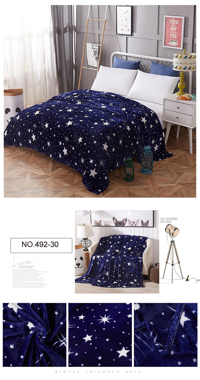 100% Polyester Blanket For 66X90Inches