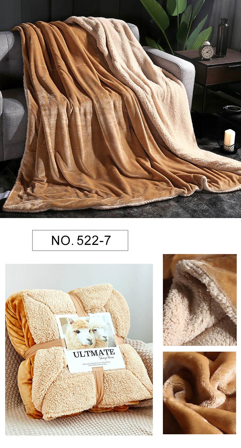 For King Bed Home Decoration Throws Blanket