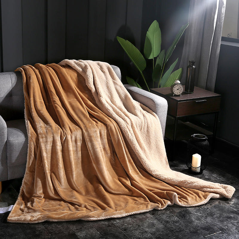 Coral Blanket Modern Design Warm% Polyester Thick