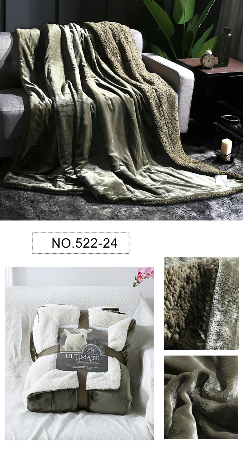 Plush Thick Polyester Blanket
