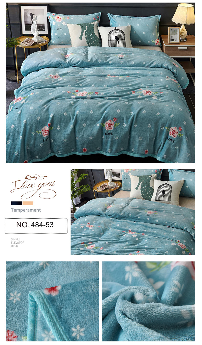 Bedding Throws Ultra-Soft Cartoon Painting