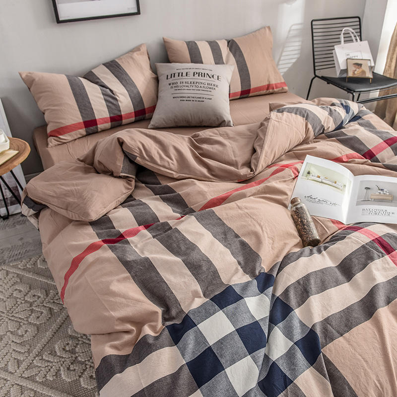 Modern Design Bed Sheet Set Homestay