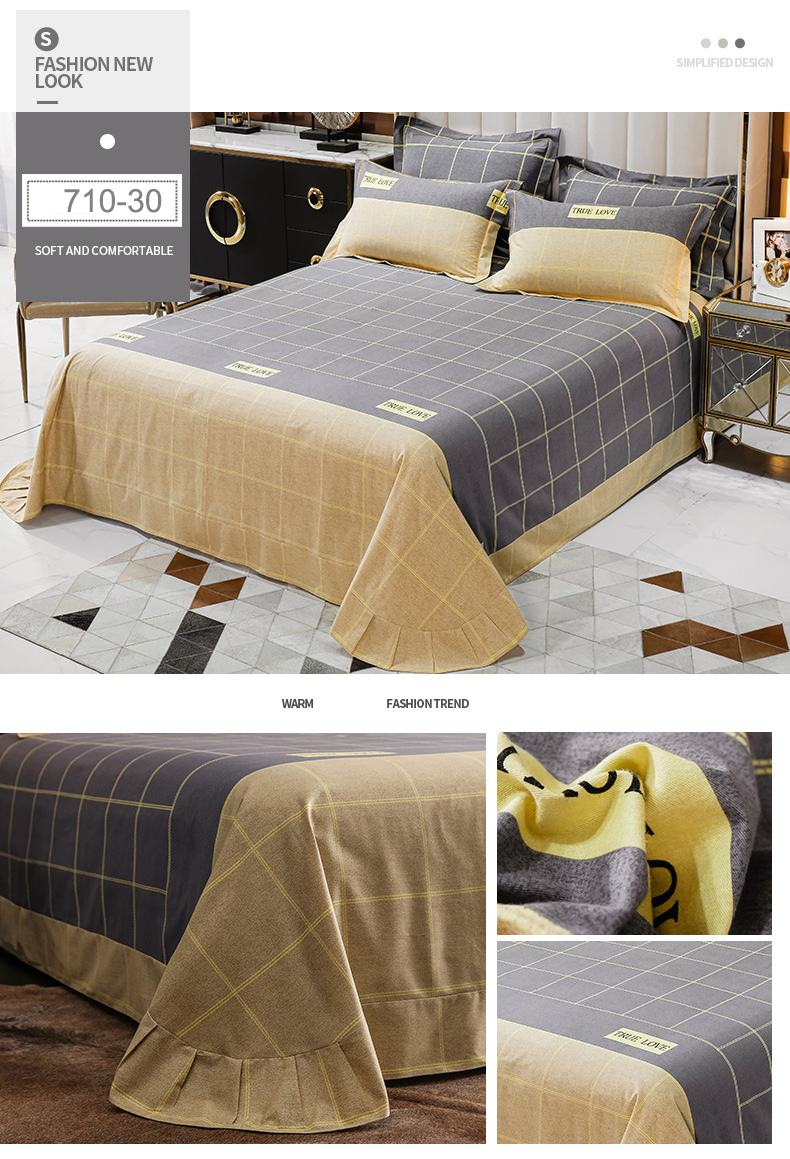 Bedsheet Bed Linen Hot Sale