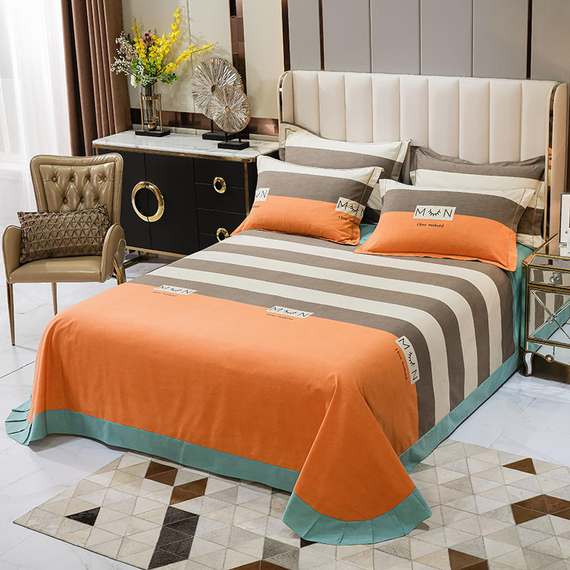 For Single Striped Bedsheet