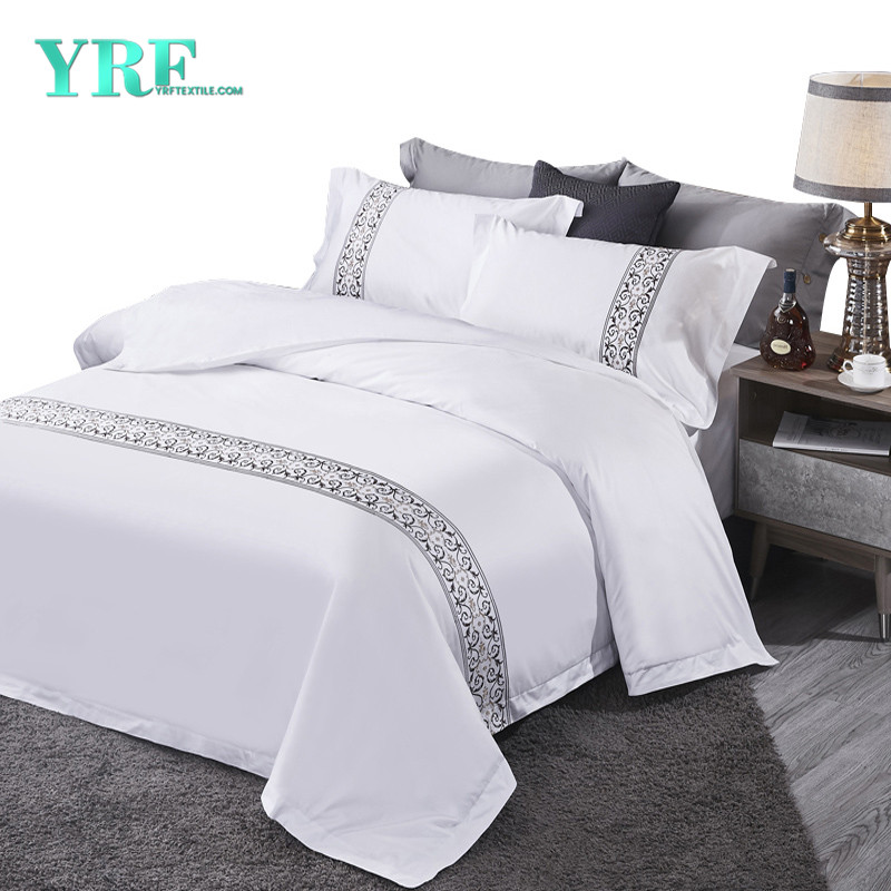 Embroidered 800 Tc Combed Cotton Duvet Covers