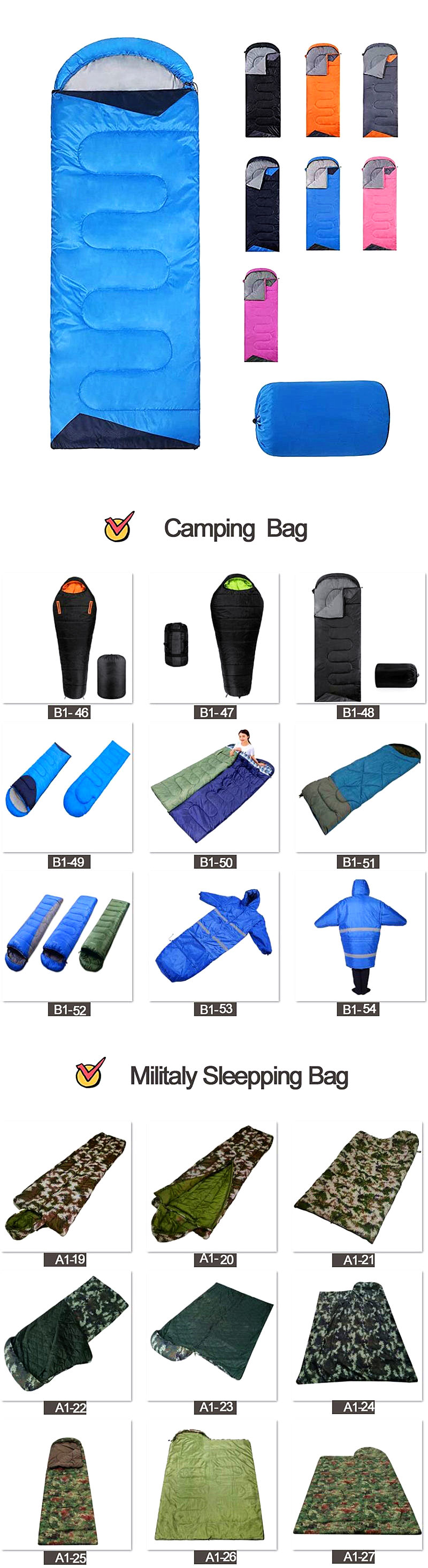 Beitao Outdoor Camping Goose Down Ultra Lightweight Portable Compact Mummy Sleeping Bag