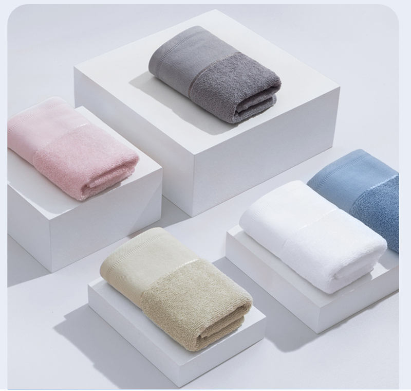 Box Towel Customization Cotton Face Bath Towel