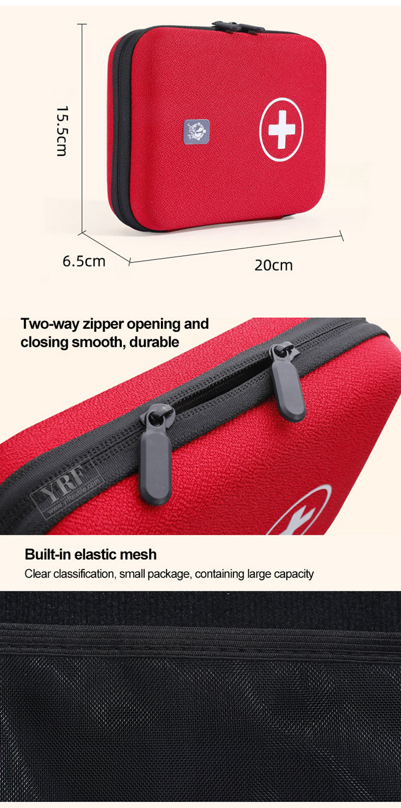 YRF Large First Aid Emergency Responder Backpack Medical Bag YRF Large First Aid Emergency Responder Backpack Medical Bag