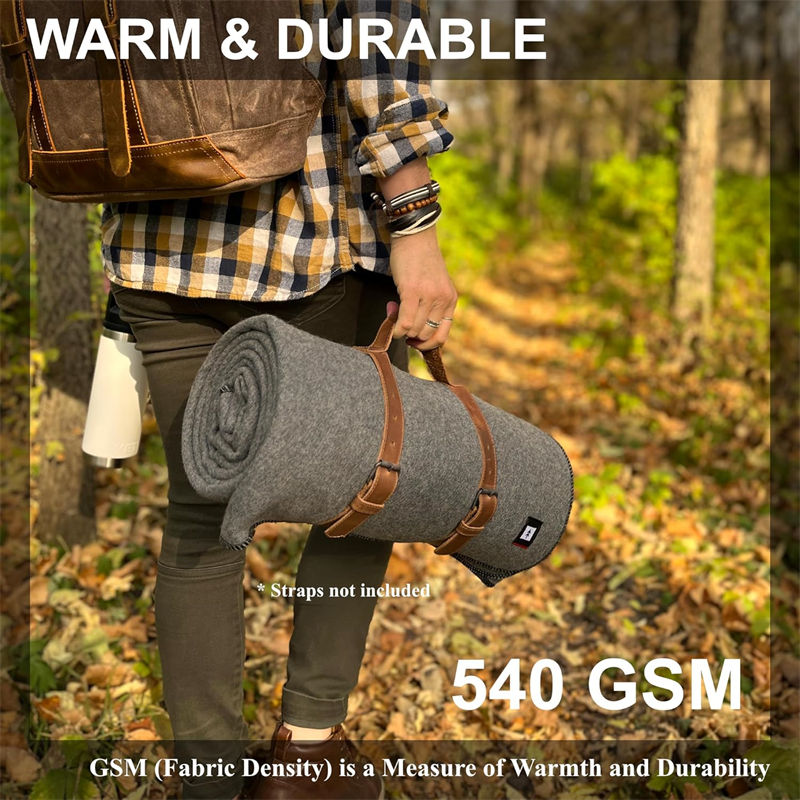450g 250g/hr Grey Fiber Emergency Blanket