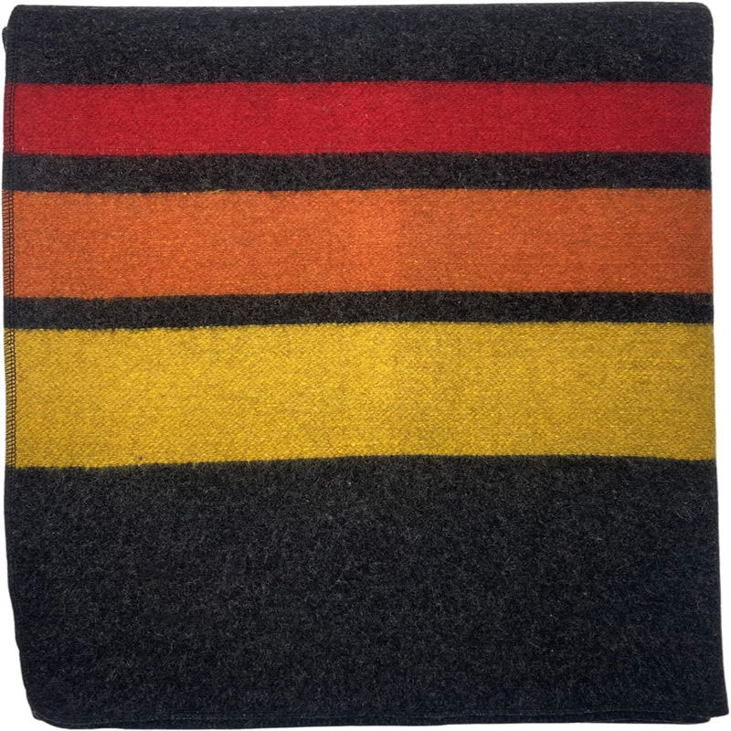 Comfort of natural fabrics wool blanket
