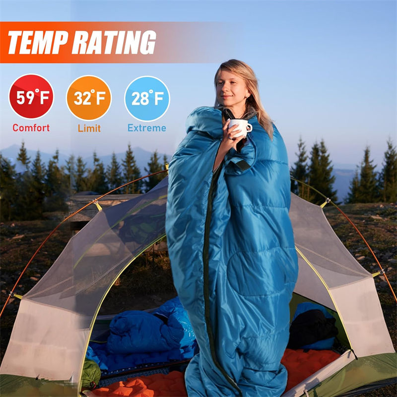 Blue Tactical Sleeping Bag Special Operations