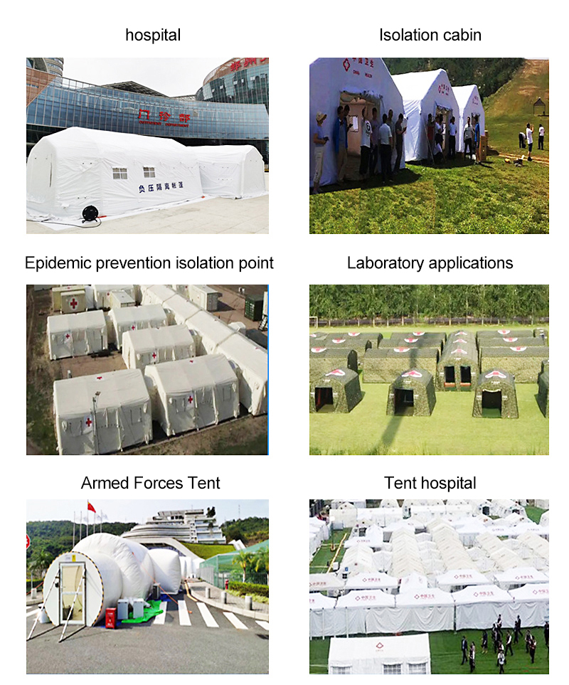 Antibacterial Medical Rescue Tent