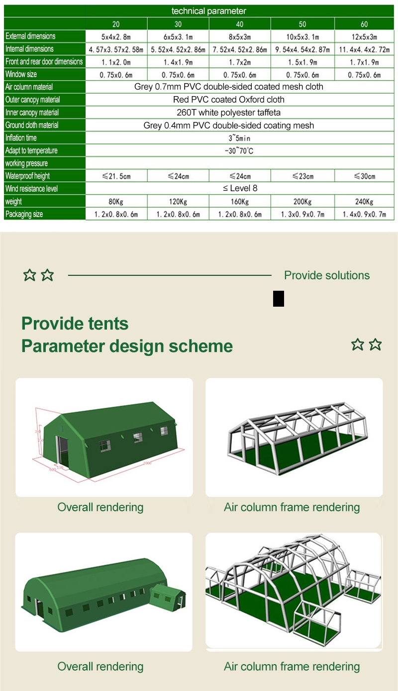 Small Dark green tent 5×3×2.5m Reserveearch