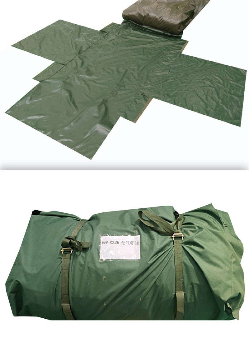 Small 5×3×2.5m Dark green tent Reserveearch use