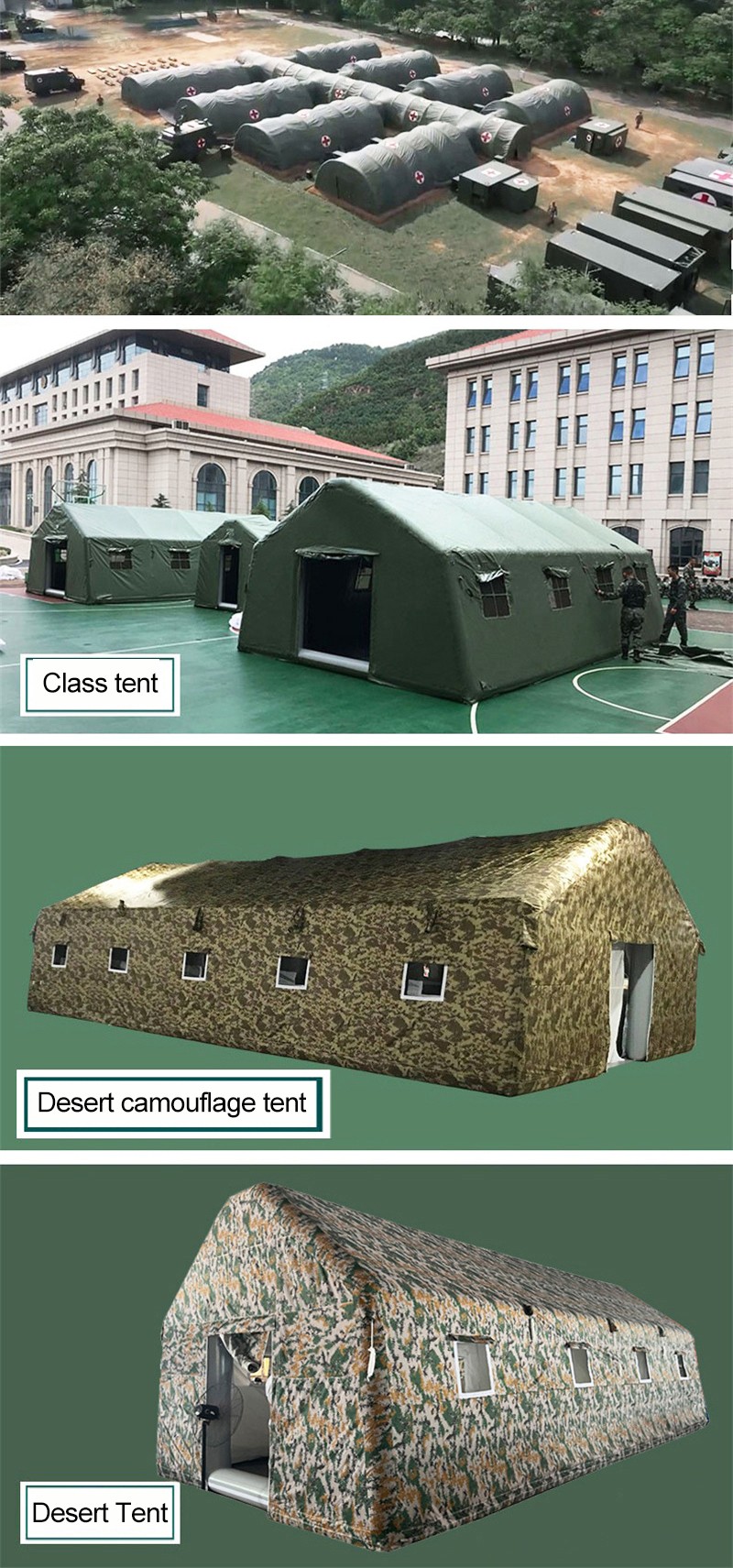 Insulated Heat-Retaining Military Training Tent