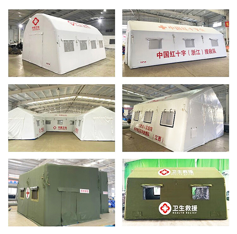 White square tent 400kg/㎡ for UN relief