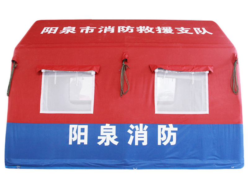 Red+Blue tent 3㎡ ventilation standard flood relief