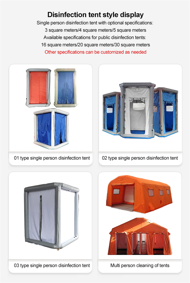 Rapid Deployment Air Column Shelter Tent