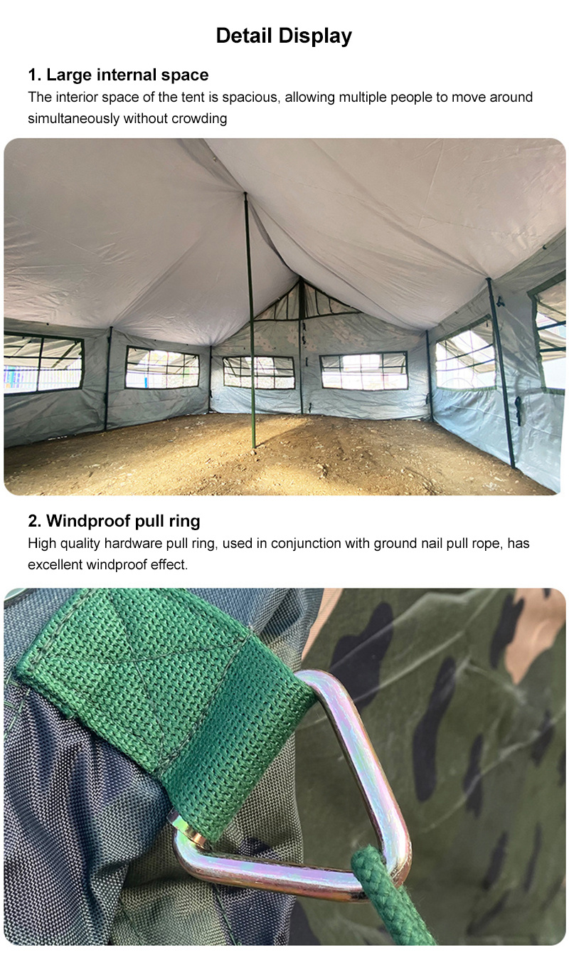 Durable fireproof Camouflage tent