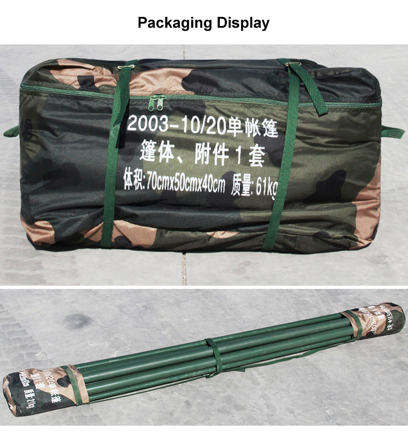 Durable fireproof tent