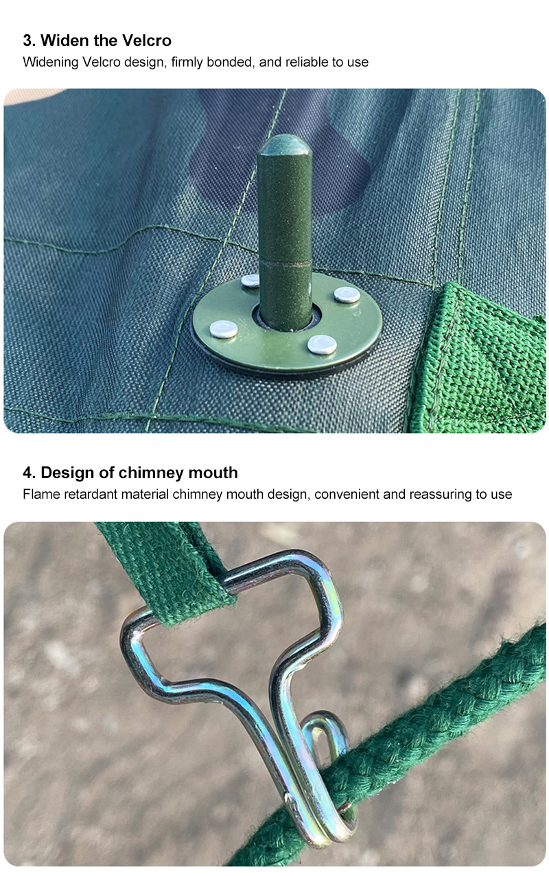 Professional fireproof Camouflage tent