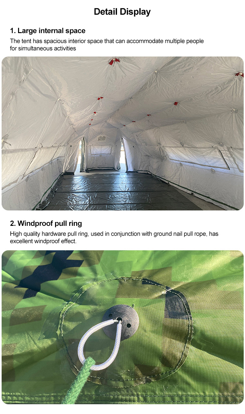 High-quality Camouflage medical tent materials