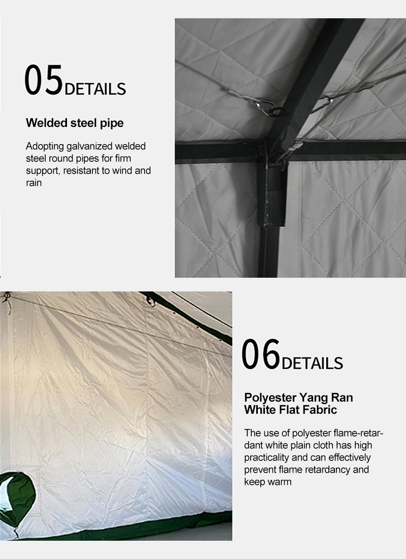 30-second flame retardant Green tent