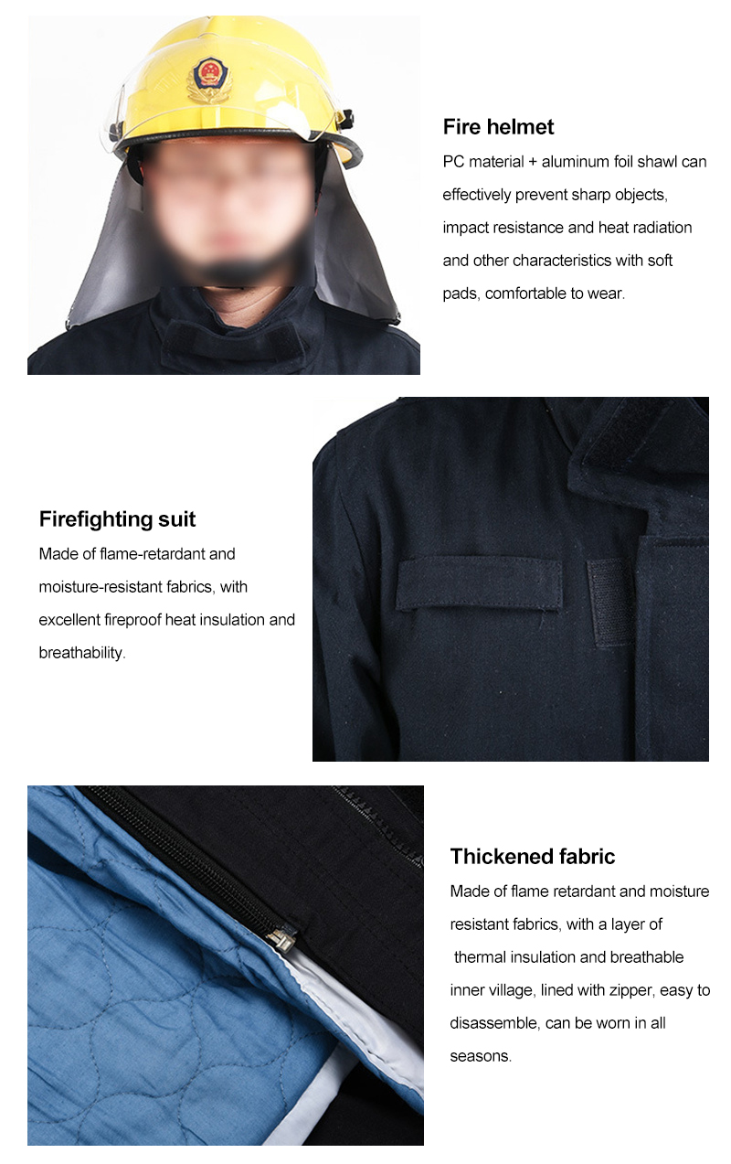 Professional Grade Rescue Firefighting Suit