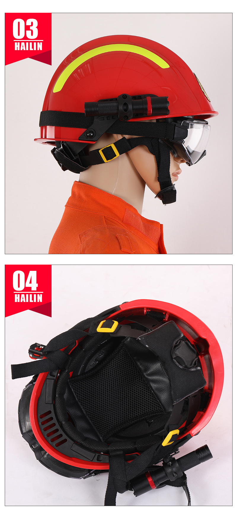 Impact-Resistant Rescue Safety Hat