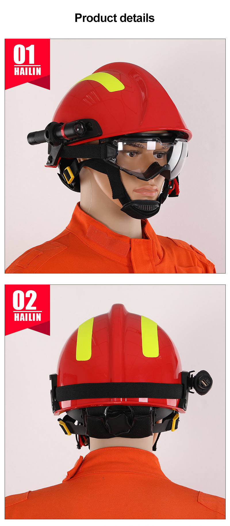 Heat-Resistant Emergency Rescue Helmet