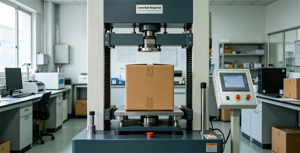 Blanket carton compression test for packing strength review and export shipment readiness Blanket carton compression test for packing strength review and export shipment readiness