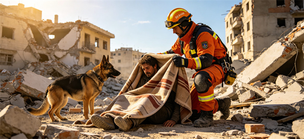 Bulk relief blanket earthquake field use for checking whether procurement records match deployment needs