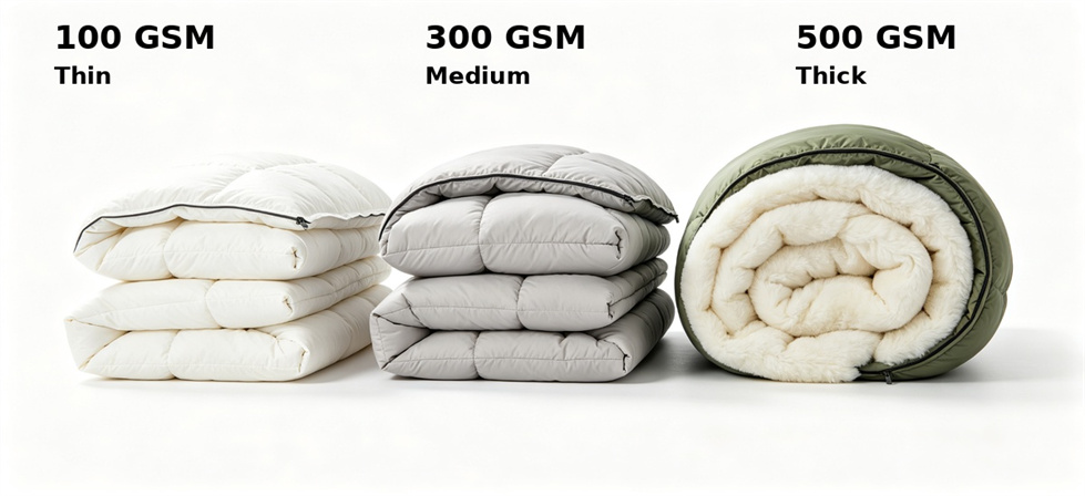 Sleeping bag insulation thickness comparison for cold-weather specification and bulk purchasing Sleeping bag insulation thickness comparison for cold-weather specification and bulk purchasing