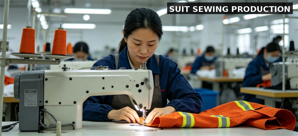 Firefighter gear suit sewing for institutional procurement, inspection and supply planning Firefighter gear suit sewing for institutional procurement, inspection and supply planning