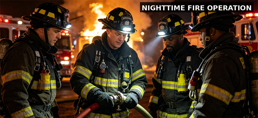 Firefighter gear night rescue for institutional procurement, inspection and supply planning Firefighter gear night rescue for institutional procurement, inspection and supply planning